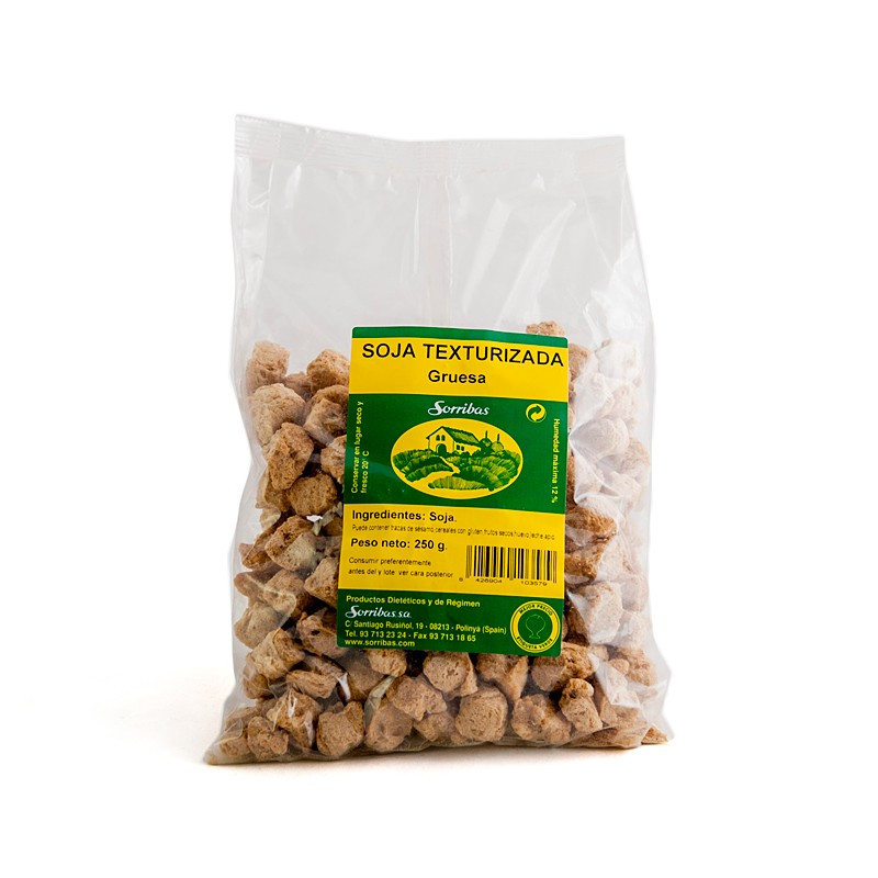 Soja Texturizada Gruesa 250 g Sorribas