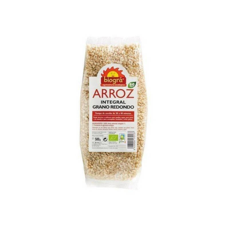 Arroz Integral Redondo Bio 500 g Biográ