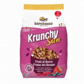 Muesli Krunchy Sun Frutas del Bosque 750 gr Barnhouse