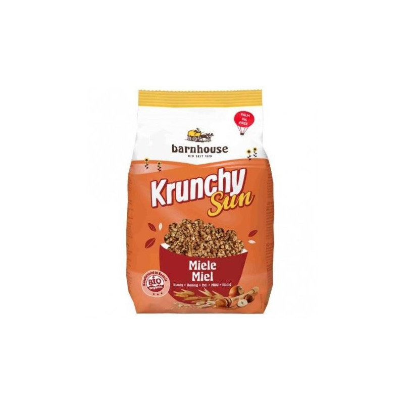 Muesli Krunchy Sun Miel 375 gr Barnhouse