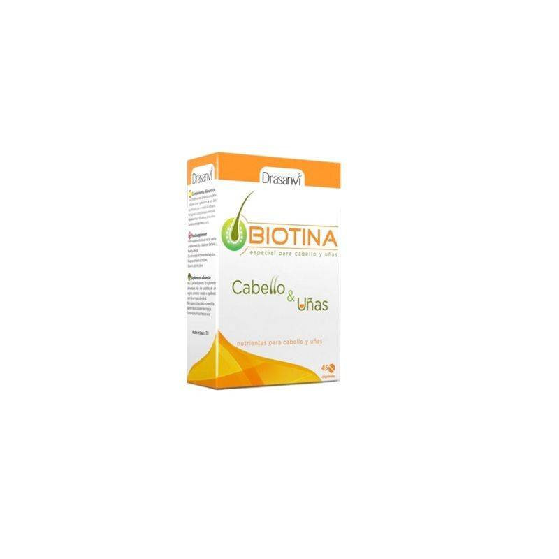 Drasanvi Biotina Cabello y Uñas 45 Comprimidos