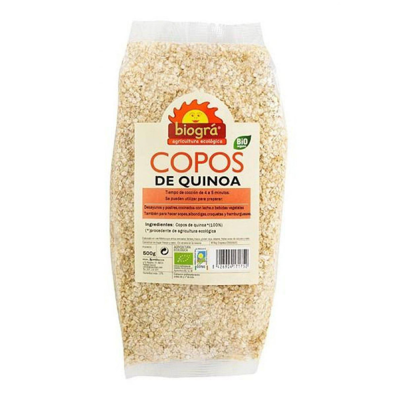 Copos de Quinoa Bio 300 g Biográ