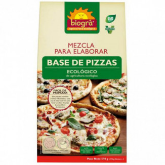 Mezcla Para Elaborar Base de Pizza Bio 510 g Biográ