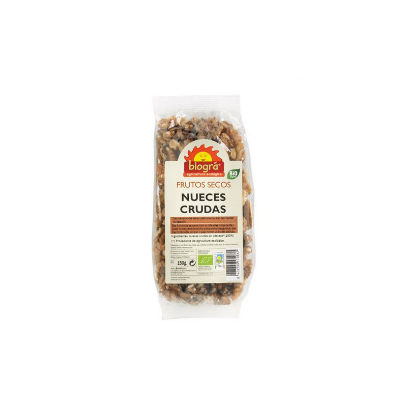 Nueces Crudas Peladas (en mitades) Bio 150 g Biográ