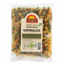 Espirales con Verduras Bio 250 g Biográ