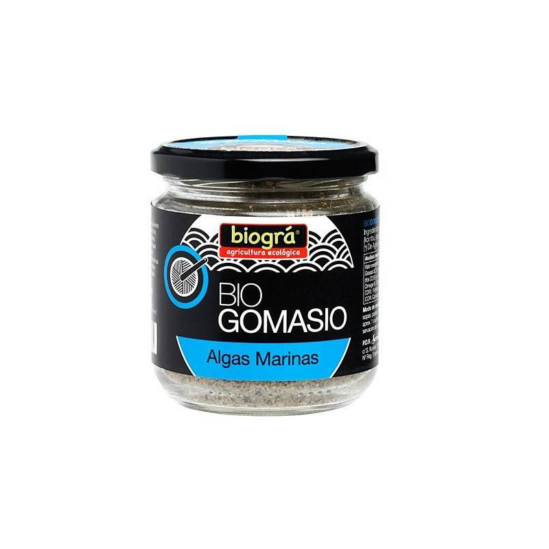 Gomasio con Algas Marinas 120 g (tarro de cristal) Biográ