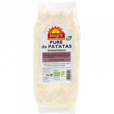 Pure de Patatas Instantáneo 250 g Bio Biográ