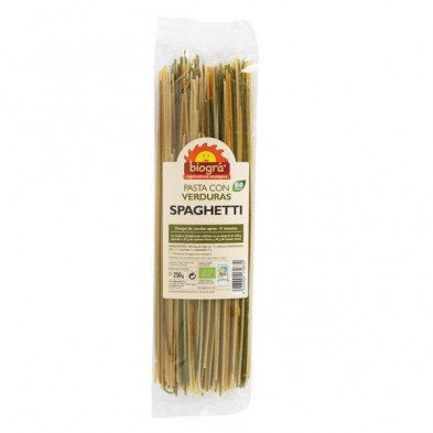 Espagueti con Verduras 250 g Bio Biográ