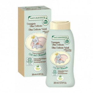 Aceite De Masaje Dulce Baby Dumbo" Con Extractos De Avena Orgánica Y Manzanilla 200 ml Naturaverde"