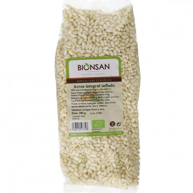 Arroz Integral Inflado Ecológico 180 g Bionsan