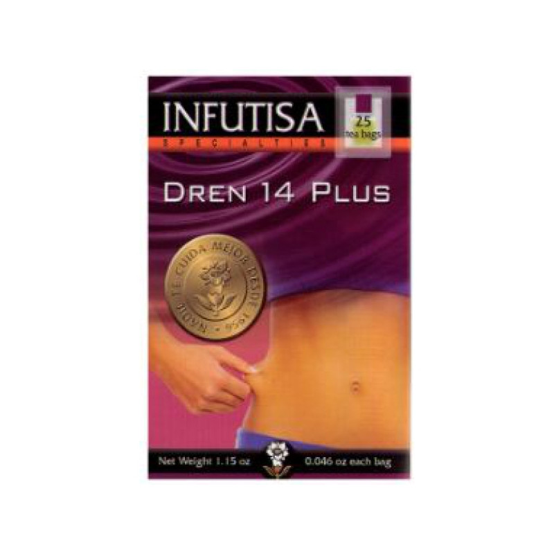 Infusiones Dren 14 Plus 25 Sobres Infutisa