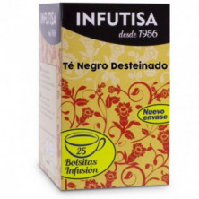 Te Negro Desteinado 25 Sobres Infutisa