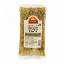 Fideos Finos con Verduras Bio 250 g Biográ