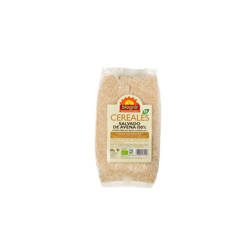 Salvado de Avena 100% 500 g Bio Biográ