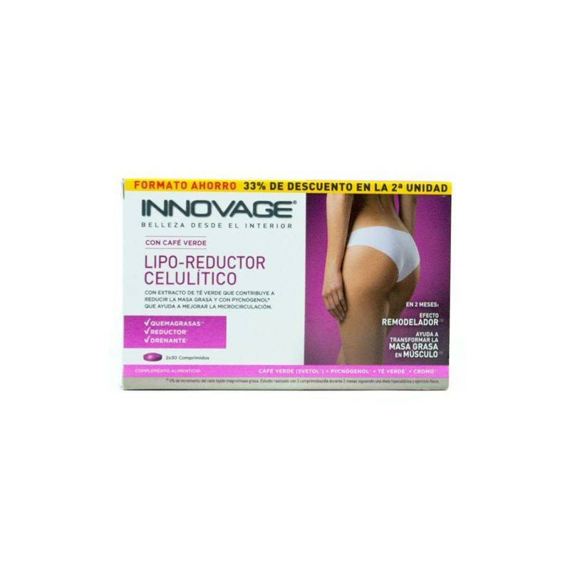 Innovage Lipo Reductor Celulitico Duplo 2x30 Cápsulas