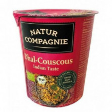 Vaso Couscous Indio Instantáneo Bio 68 gr Natur Compagnie