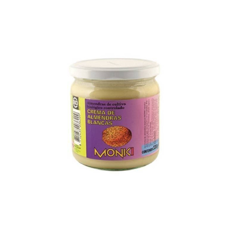 Crema De Almendras Blancas Monki 330 gr Bio Monki