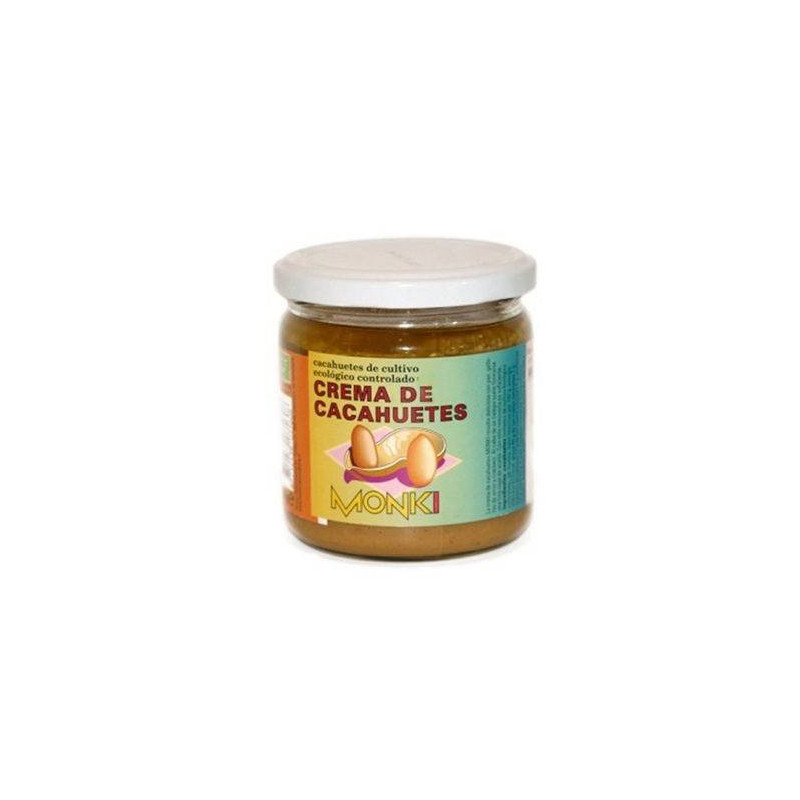 Crema De Cacahuetes Monki 330 gr Bio Monki