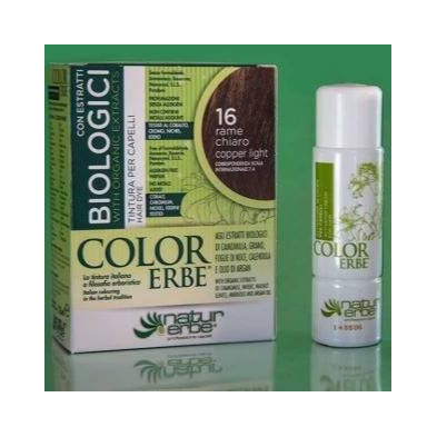 Tinte Bio 16 Cobre Claro Color Natur Erbe