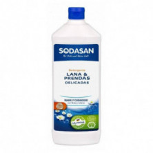 Detergente para Prendas De Lana Y Delicadas 1 L Sodasan