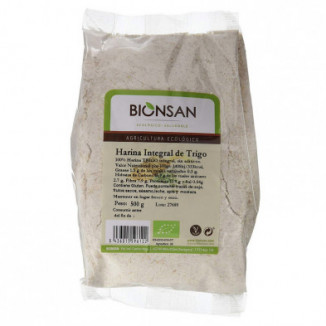 Harina de Trigo Integral Ecológica 500 gr Bionsan