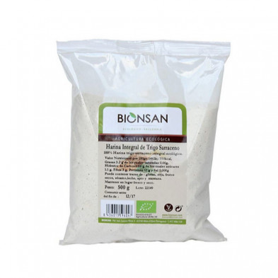 Harina Integral de Trigo Sarraceno Ecológico 500 gr Bionsan