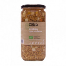 Organics Lentejas Con Verduras 720 gr 12 unidades Carlota