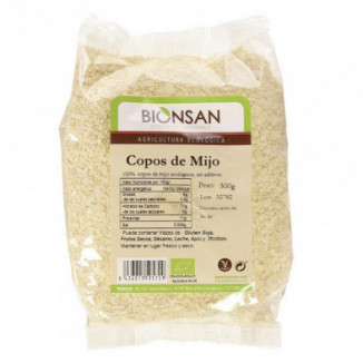 Copos de Mijo Ecológicos 500 gr Bionsan