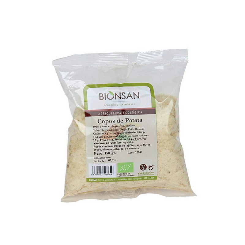 Copos de Patata Ecológicos 150 gr Bionsan