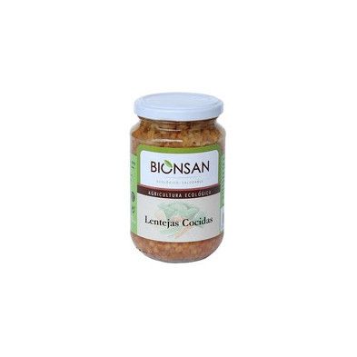 Lentejas Cocidas 220 gr Bionsan