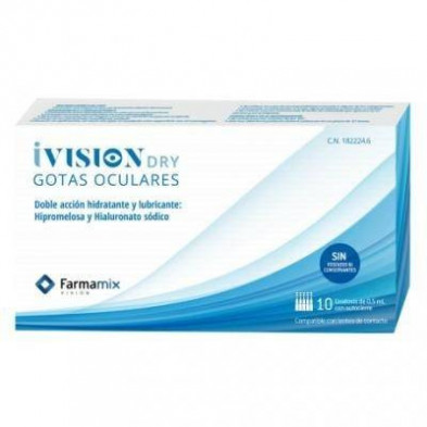 Ivision Dry Gotas Oculares 10 Unidosis Farmamix