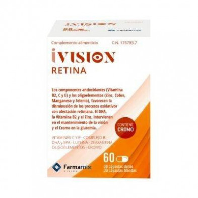 Ivision Macula 60 Cápsulas Farmamix