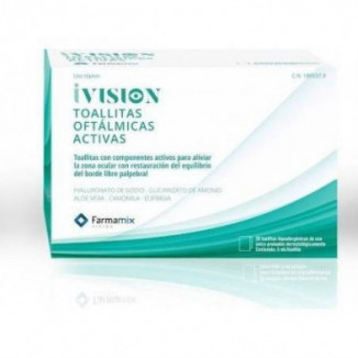 Ivision Toallitas Activas 20 Unidades Farmamix