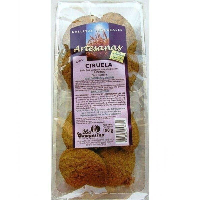 Galleta Artesana de Ciruela 180 gr La Campesina