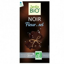 Chocolate Negro Con Flor De Sal 100 gr Jardin Bio