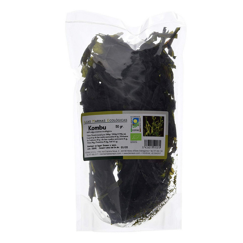 Algas Marinas Kombu 50 gr Bionsan