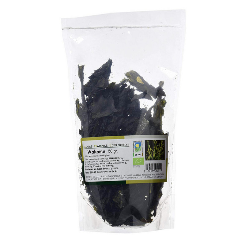 Algas Marinas Wakame 50 gr Bionsan