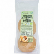 Pan Burguer Bio Sin gluten 2 X 100 gr Rustipan