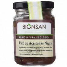 Paté de Aceituna Negra 140 g Bionsan