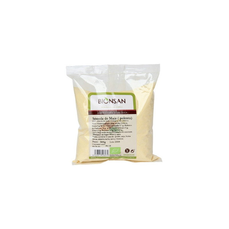 Semola de Maiz (Polenta) 500 gr Bionsan