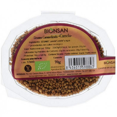 Sésamo con Canela 70 gr Bionsan