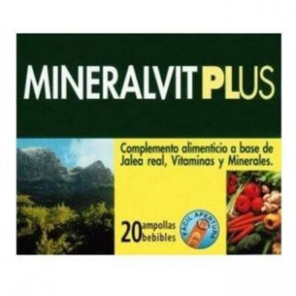 Mineralvit Plus 20 Ampollas Euronatur