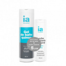 Pack Gel Quinoa 750ml + Leche Corporal Quinoa 400ml Interapothek