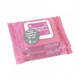 Duplo Toallitas Intima 24 Unidades Interapothek