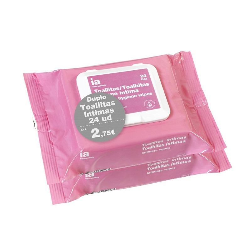 Duplo Toallitas Intima 24 Unidades Interapothek