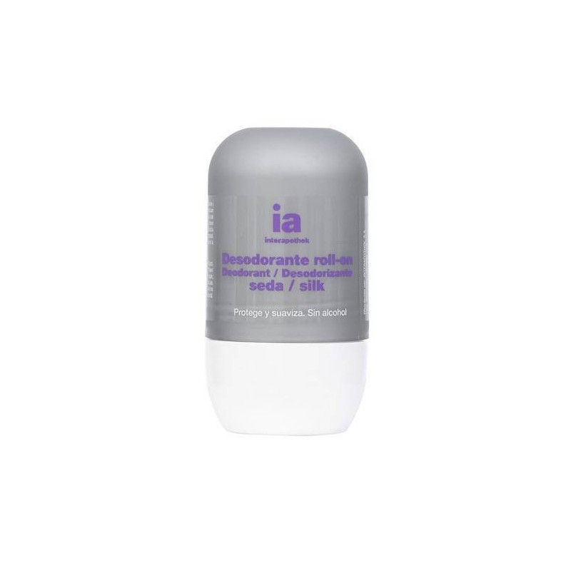 Desodorante Roll-on Seda Sin Alcohol 75 ml Interapothek