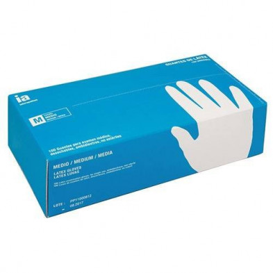 Guantes Latex Talla M Interapothek