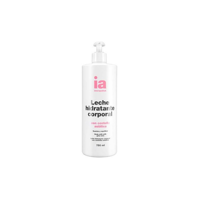 Leche Corporal Asiatica 750 ml Interapothek