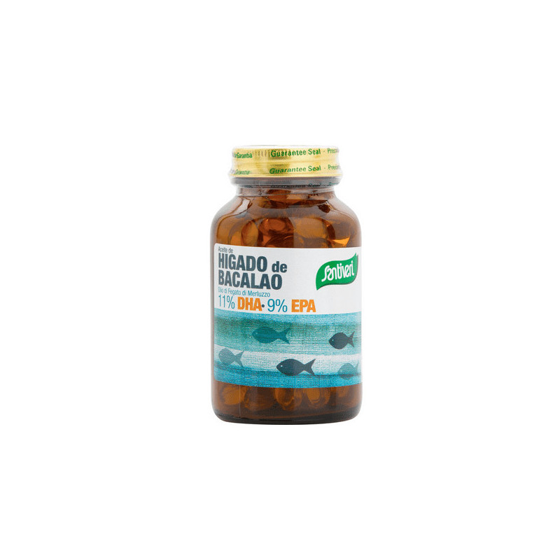 Aceite de Higado de Bacalao 120 Perlas Santiveri