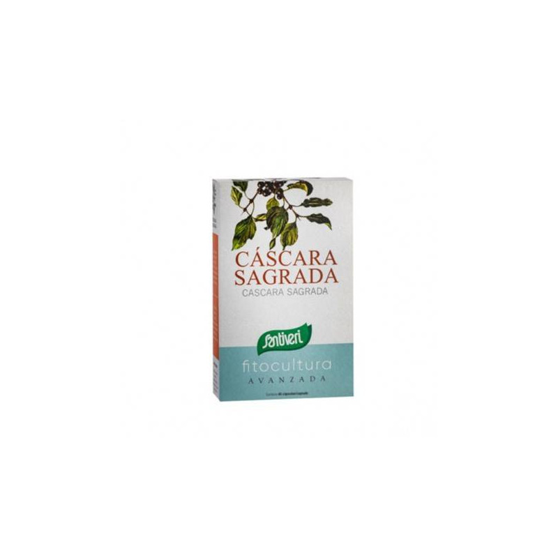 Cascara Sagrada 40 Cápsulas Santiveri